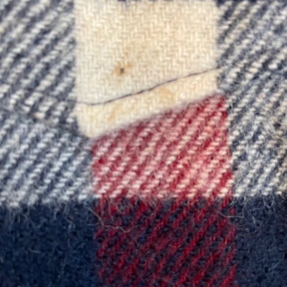 Woolrich Vintage Plaid Button-Down Wool Blend Shirt, Size Small. - Picture 2 of 6